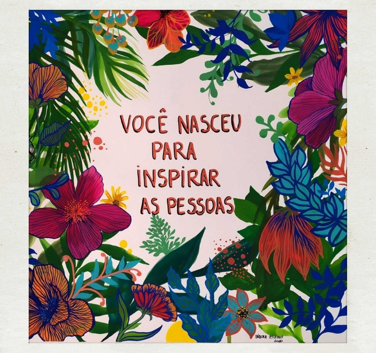 Quadro pintado Débora Ziviani 6